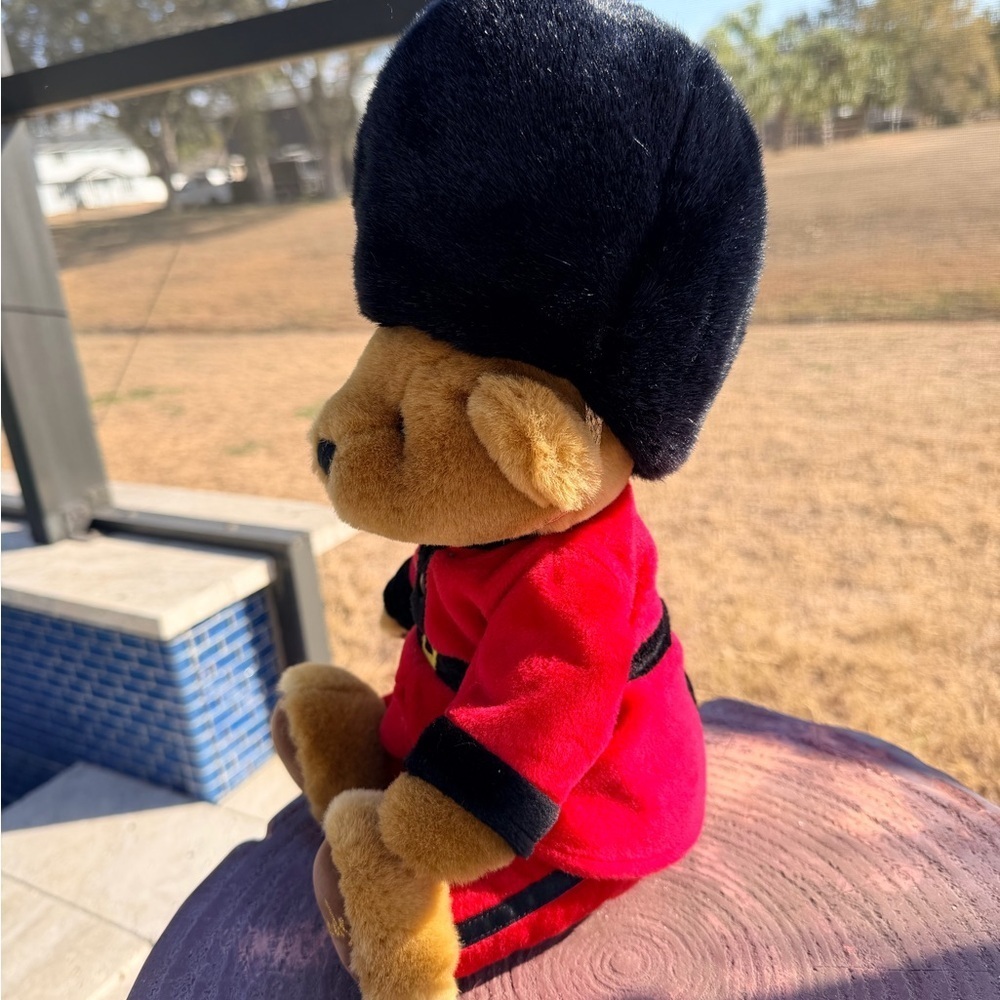 Harrods Teddy Bear London Palace Royal Guard Knightsbridge Plush Toy 13 Inch - Picture 4 of 7